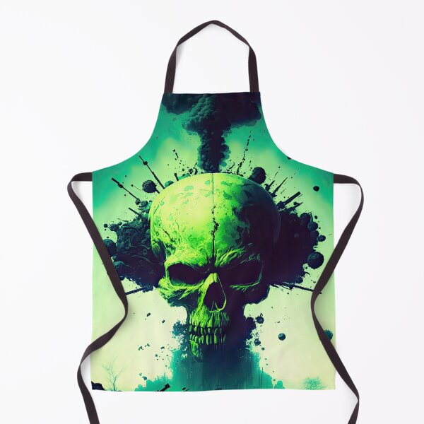 Item preview, Nuclear Skull Explosion - Pale Green designed and sold by Space-Yeti.
