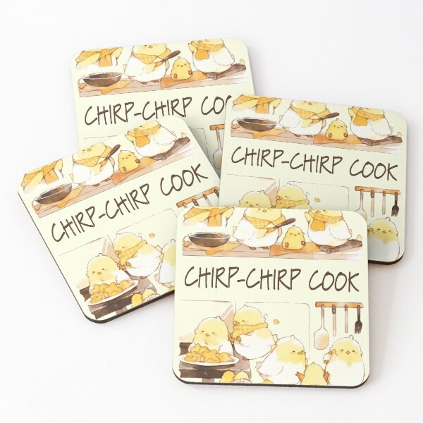 Item preview, Kawaii Little Chicks Cooking - Chirp-Chirp Cook designed and sold by Tee-Magination.