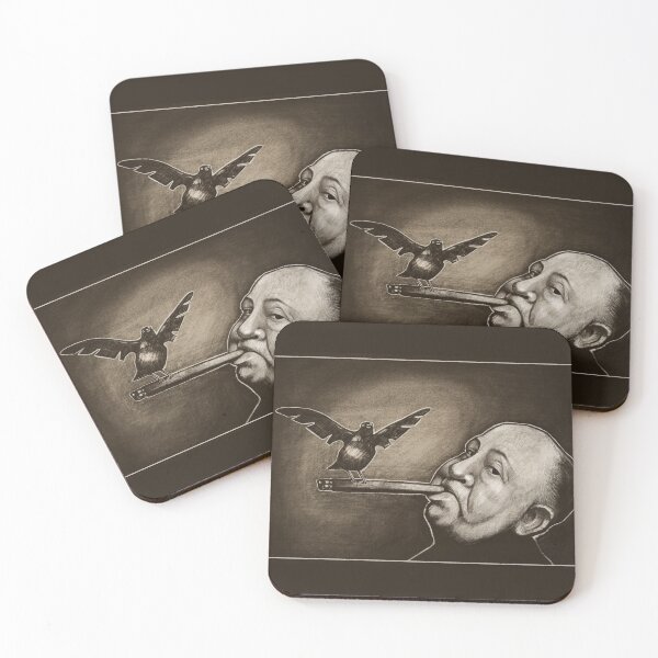 Item preview, Alfred Hitchcock with a birdy cigar designed and sold by MonoMano.
