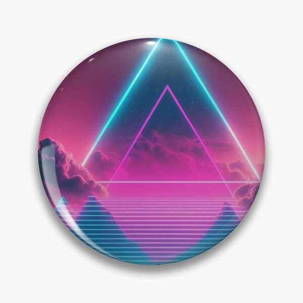 Artikelvorschau, Vaporwave Ästhetisches Dreieck entworfen und verkauft von Nightarcade.
