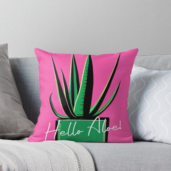 Item preview, Artisanal Aloe Bold Minimalism Retro Poster designed and sold by PinkNomad.