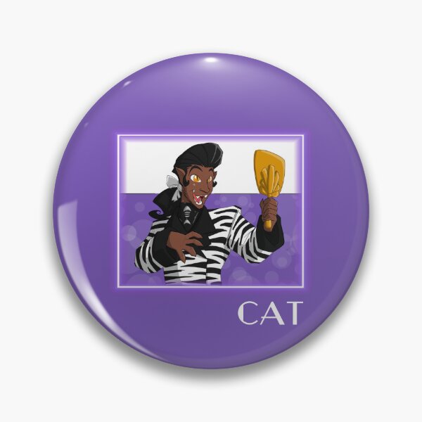 Item preview, CAT (on Purple) designed and sold by epinkb.