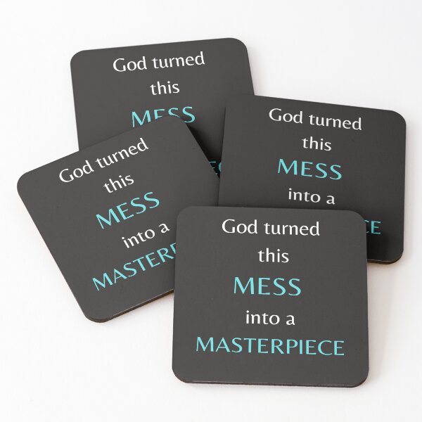 Item preview, God Turned This Mess into a Masterpiece designed and sold by Snapshots-Plus.