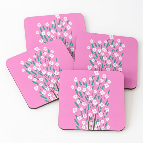 Item preview, Boho Blossom Retro Bold Pink Serenade Retro Poster designed and sold by PinkNomad.
