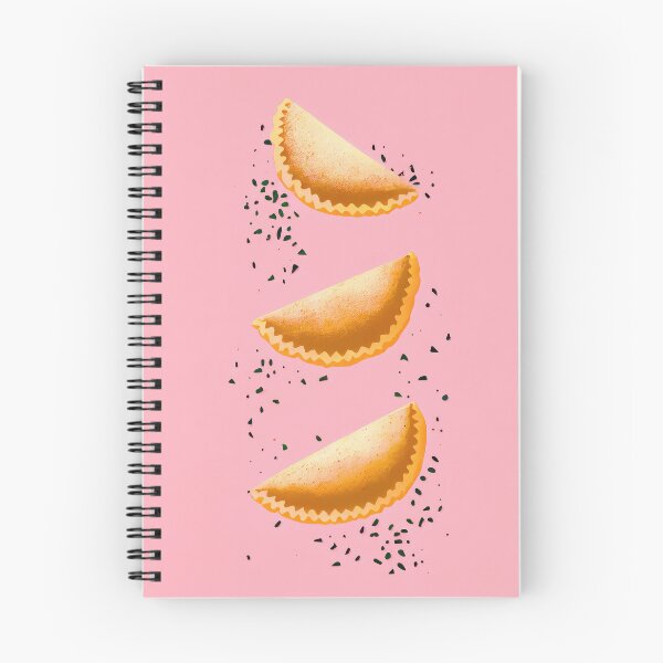 Item preview, Boho Samosas Pink Empanadas Culinary Food Art Retro Poster designed and sold by PinkNomad.