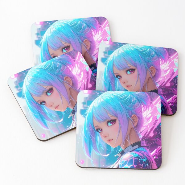 Item preview, The Blue Haired Angel designed and sold by FaithandFlex.