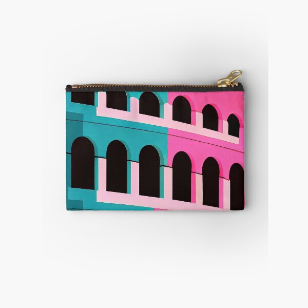 Item preview, Bold Colorful Minimalist Colosseum Retro Poster designed and sold by PinkNomad.