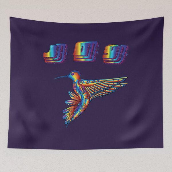 Aperçu de l'œuvre Colibri arc-en-ciel de joie du sud-ouest créée et vendue par Caummon Thread.