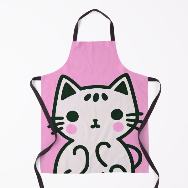 Item preview, Kawaii Kitten Pink Feline Adventure Retro Poster designed and sold by PinkNomad.