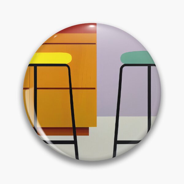 Item preview, Kitchen Island 90s Cozy Gathering Retro Poster designed and sold by PinkNomad.