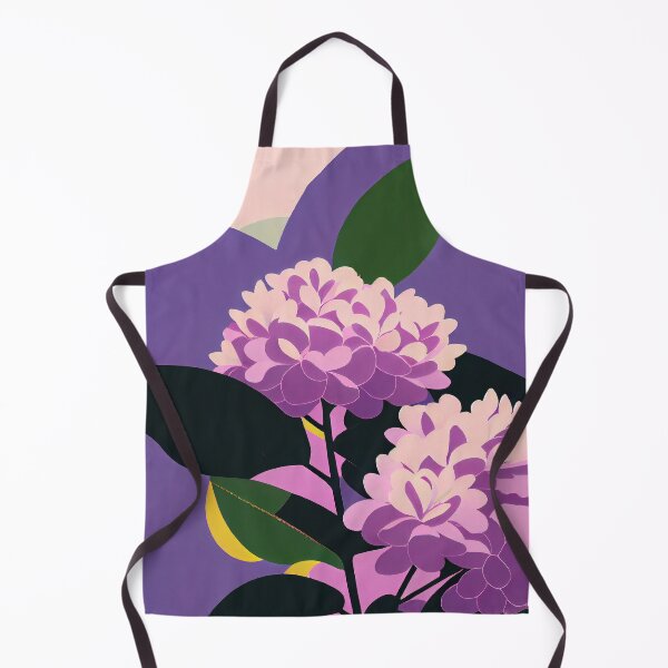 Aperçu de l'œuvre Lush Lilac Dreamy Purple Flowers Minimalism Retro Poster créée et vendue par PinkNomad.