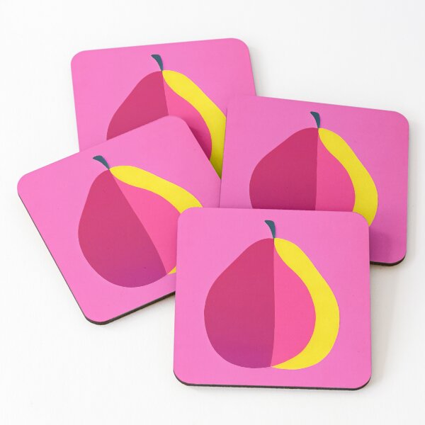 Item preview, Mango Magenta Magenta Fruit Minimalism Retro Poster designed and sold by PinkNomad.