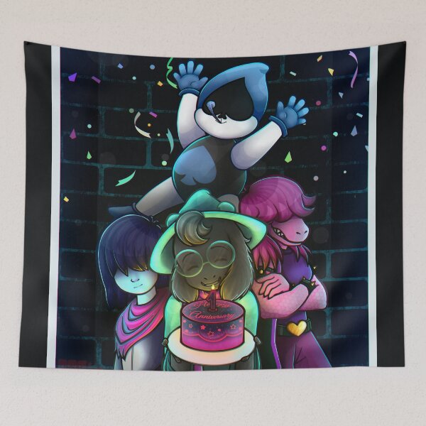 Item preview, Happy Anniversary Deltarune Chapter 1 designed and sold by Starckles.