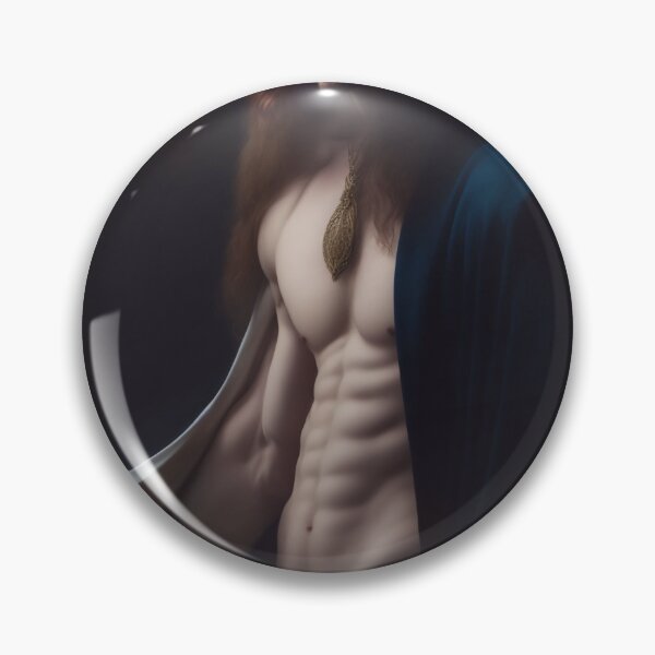 Item preview, Hot angel shirtless with long hair designed and sold by adastra4.