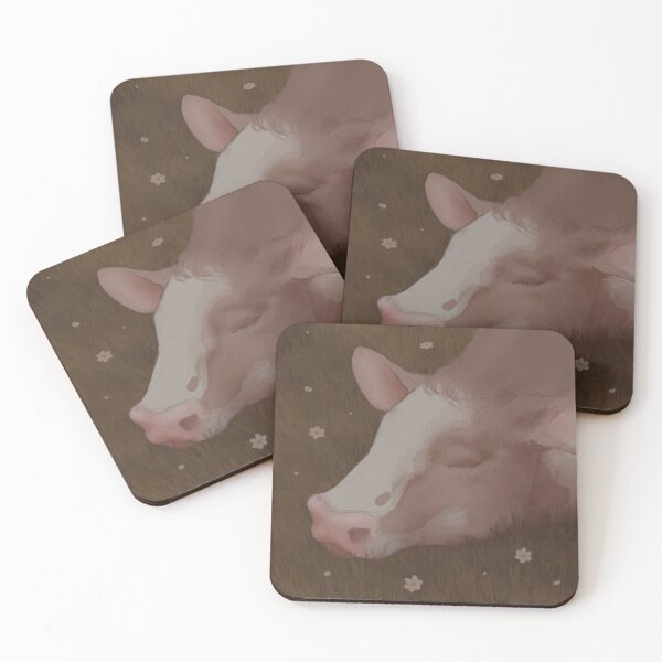 Item preview, Sleeping Cow designed and sold by HuntingForTeeth.