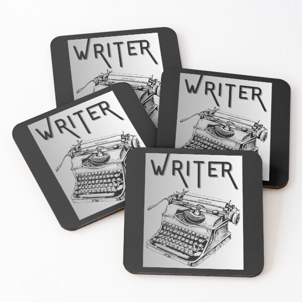 Item preview, Writer with Typewriter designed and sold by Planet Agora.
