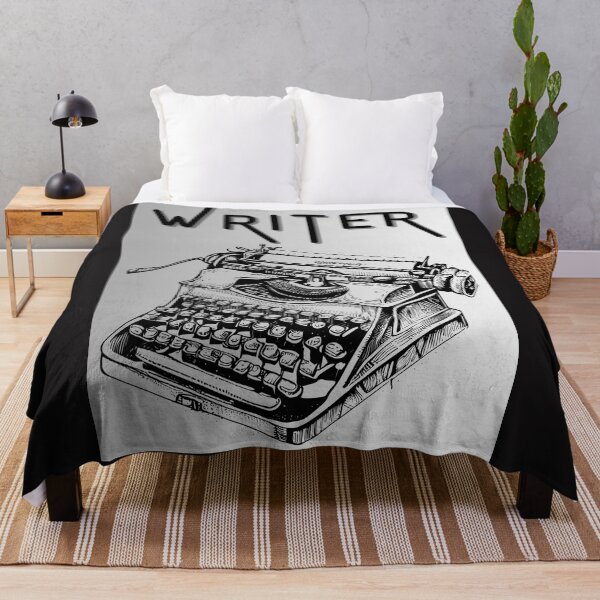 Item preview, Writer with Typewriter designed and sold by Planet Agora.
