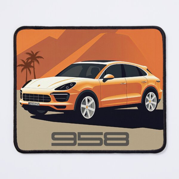 Item preview, Porsche 958 graphic travel poster design designed and sold by blackdogshop.