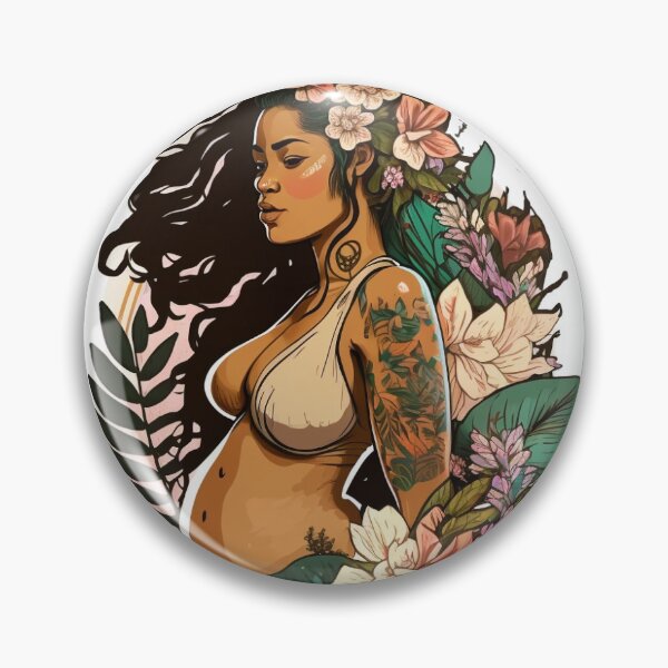 Item preview, Hawaiian Woman Pregnancy designed and sold by Sophieisartsy.