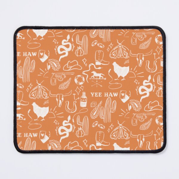 Item preview, white western print designed and sold by RedRiverValley.