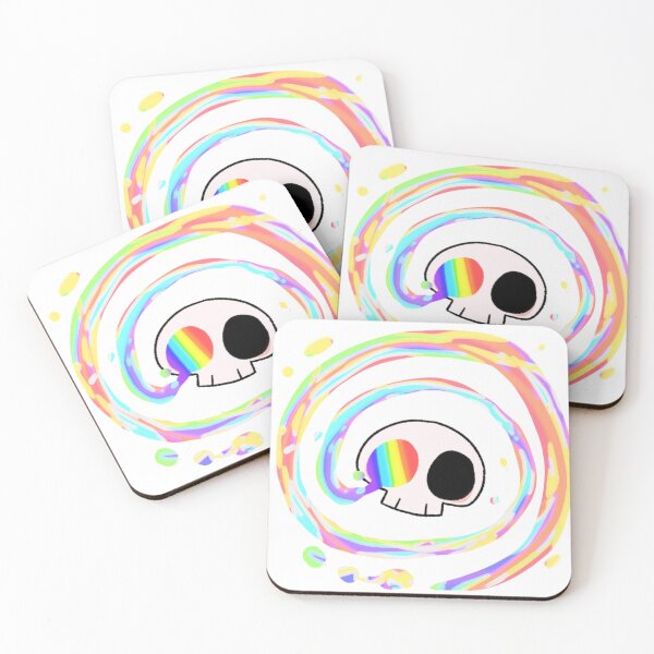 Item preview, Rainbow Oozing out of a Skeleton designed and sold by frosting-kitty.