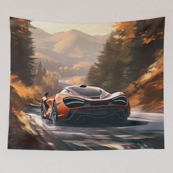 Item preview, Supercar on the Ultimate Mountain Road designed and sold by RobotBadGuy0.