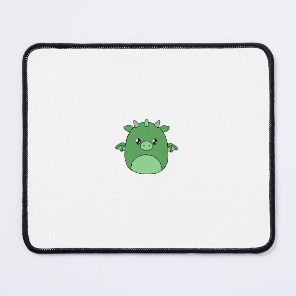 Item preview, Cute green squishy dragon sticker designed and sold by SquishDragonArt.