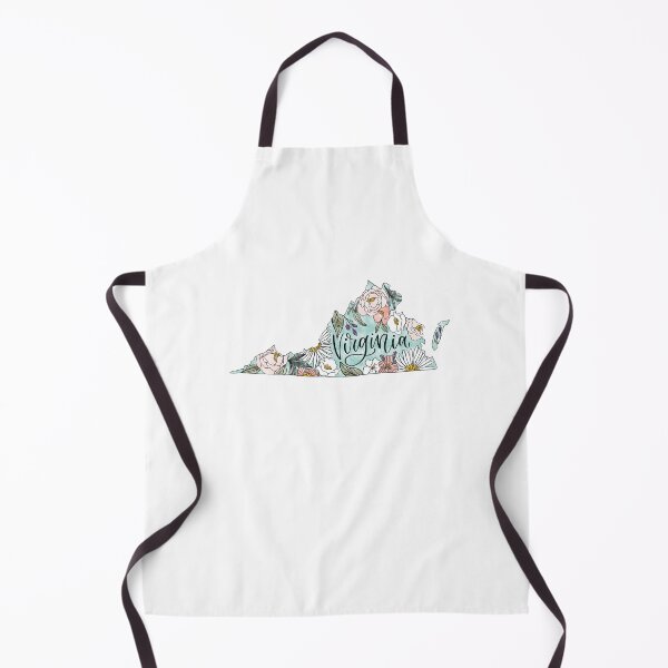 Item preview, Hand drawn Virginia Floral designed and sold by Selena Ashley Designs.
