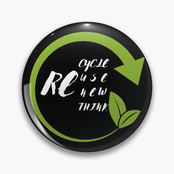 Item preview, Recycle Reuse Renew Rethink designed and sold by mu-art.