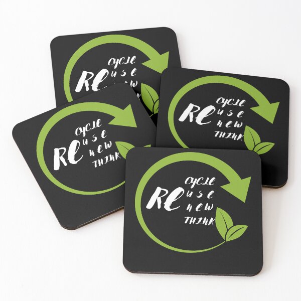 Item preview, Recycle Reuse Renew Rethink designed and sold by mu-art.
