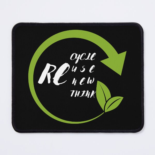 Item preview, Recycle Reuse Renew Rethink designed and sold by mu-art.