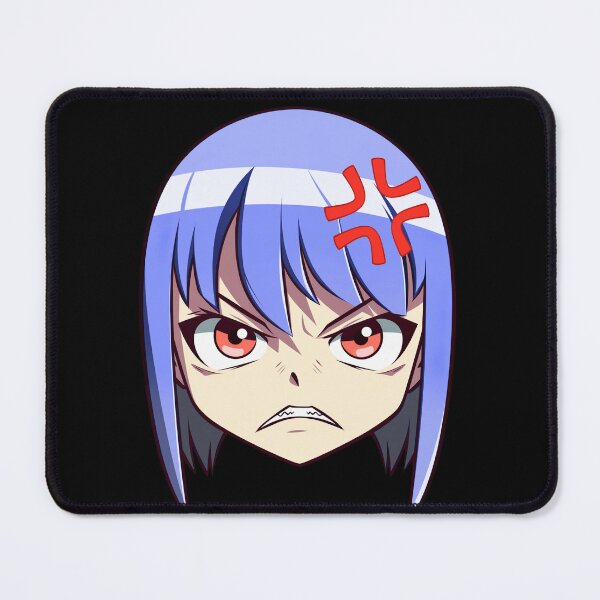 Item preview, Angry Anime Face Emoji - Anime Shirt designed and sold by KAIGAME Art.