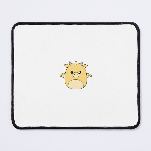 Item preview, Cute yellow squishy dragon sticker designed and sold by SquishDragonArt.