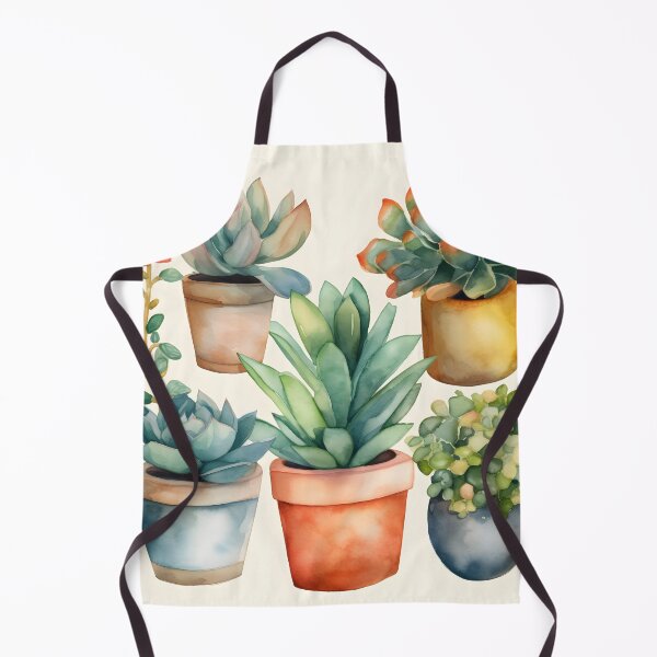 Item preview, Crazy Plant Lady | Chic Watercolor Potted Plants designed and sold by cutefashion.