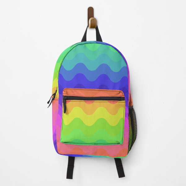 Item preview, waves multicolor pattern designed and sold by cutecrazytshirt.