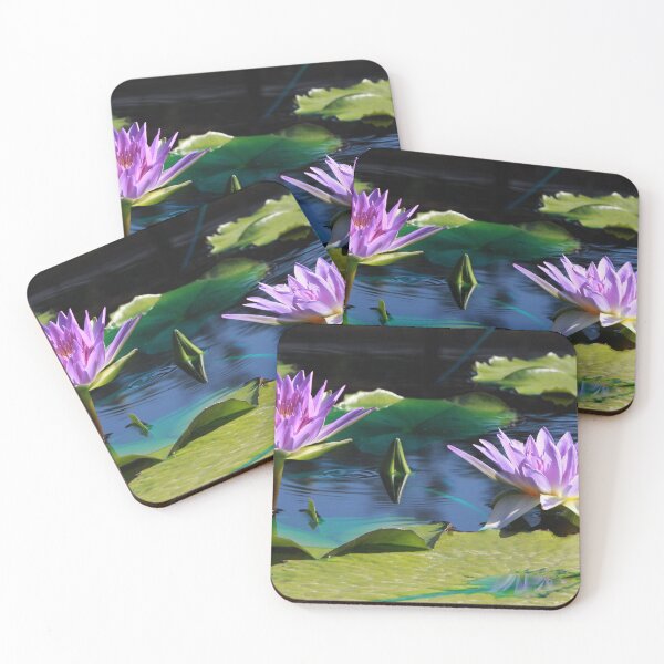 Item preview, Midnight Caprice Water Lilies designed and sold by Robert Armendariz.