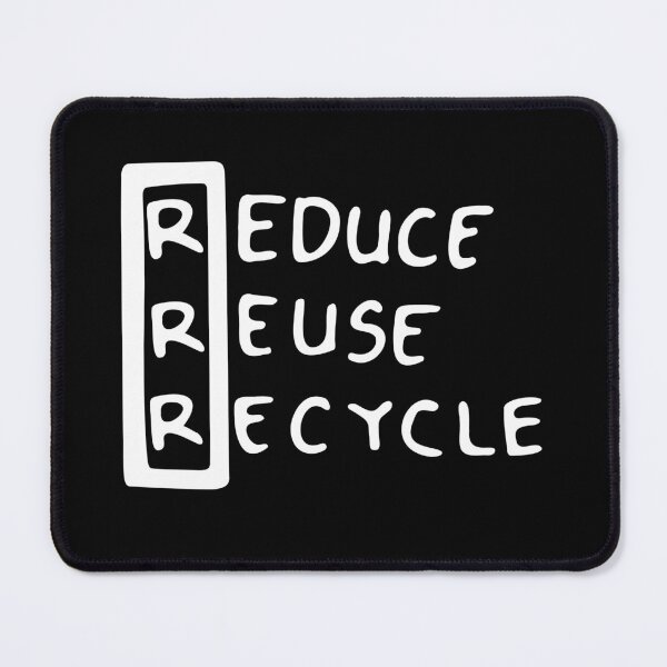 Item preview, Recycle Reuse Renew Rethink designed and sold by mu-art.