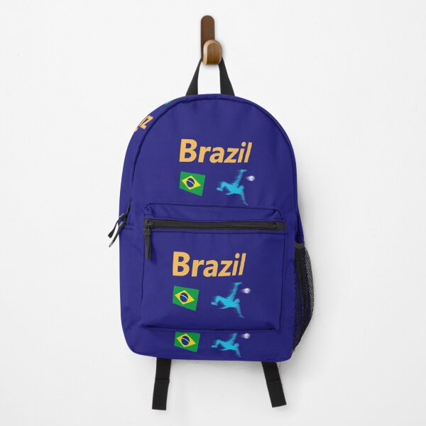 Item preview, Brazil Soccer abstract design designed and sold by lobodelnoir.