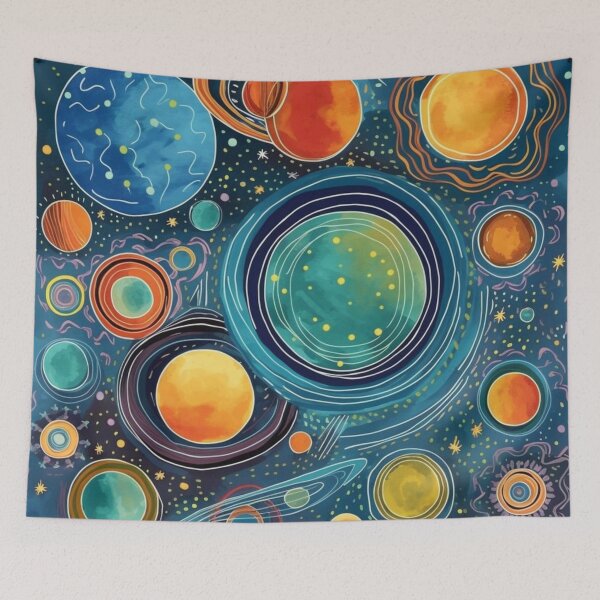 Item preview, Cosmic Orbits designed and sold by RobotBadGuy0.