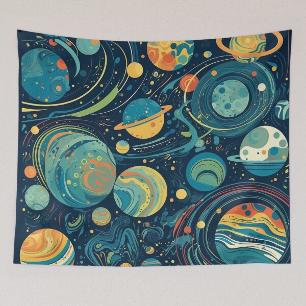 Item preview, Orbital Symphony: A Pattern of Our Solar System designed and sold by RobotBadGuy0.