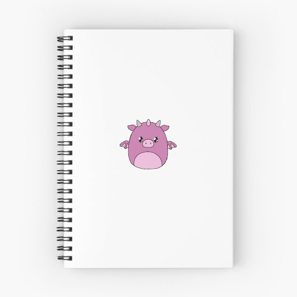 Item preview, Cute squishy pink dragon sticker designed and sold by SquishDragonArt.