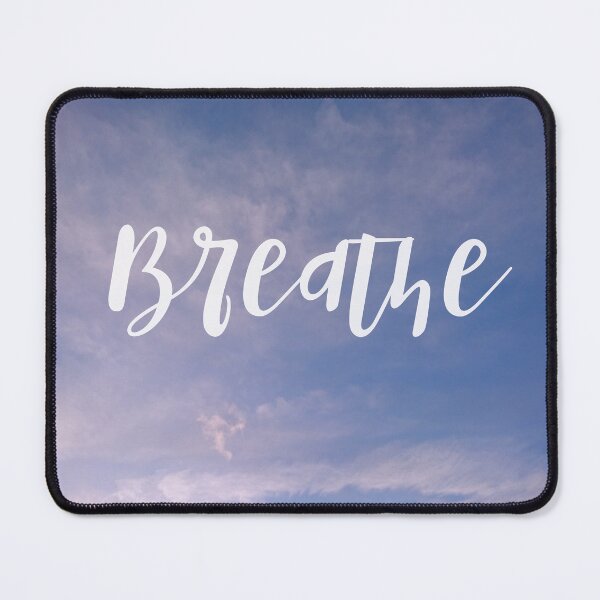 Item preview, Breathe - mindfulness relaxing sky and clouds designed and sold by LittleBettyMakes.