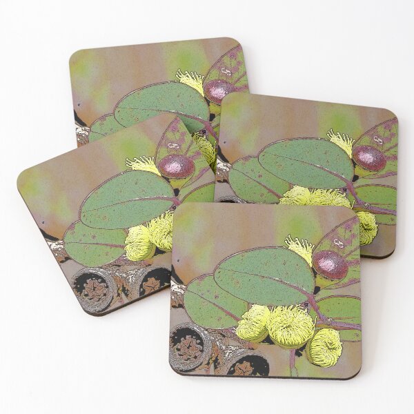 Item preview, Gum Blossom & Gumnuts (Eucalyptus), Bega Valley, Australia designed and sold by Cobargo South Coast.
