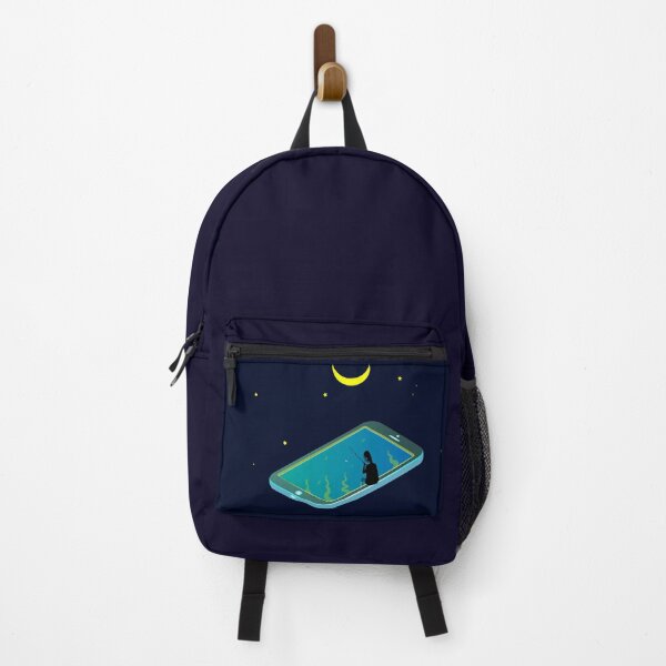 Item preview, phone and fishing illustration, designed and sold by GalynaLB.