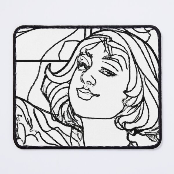 Item preview, Stained Glass Woman #1 designed and sold by radiantsongs.