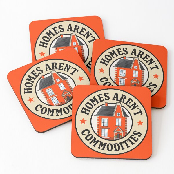Item preview, Homes Aren't Commodities  designed and sold by Picket Club.