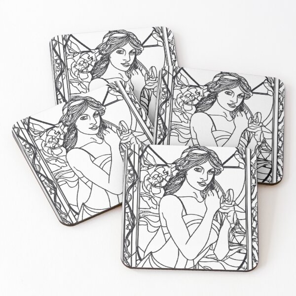 Item preview, Stained Glass Woman #2 designed and sold by radiantsongs.