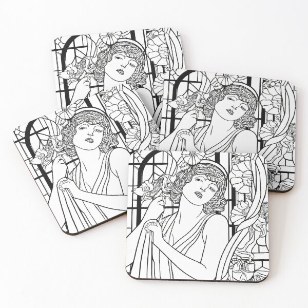 Item preview, Stained Glass Woman #3 designed and sold by radiantsongs.