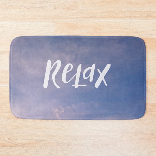 Item preview, Relax - mindfulness relaxing blue sky and clouds designed and sold by LittleBettyMakes.