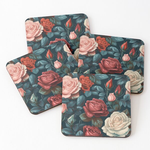 Item preview, Rose print designed and sold by HandCraftedArt.